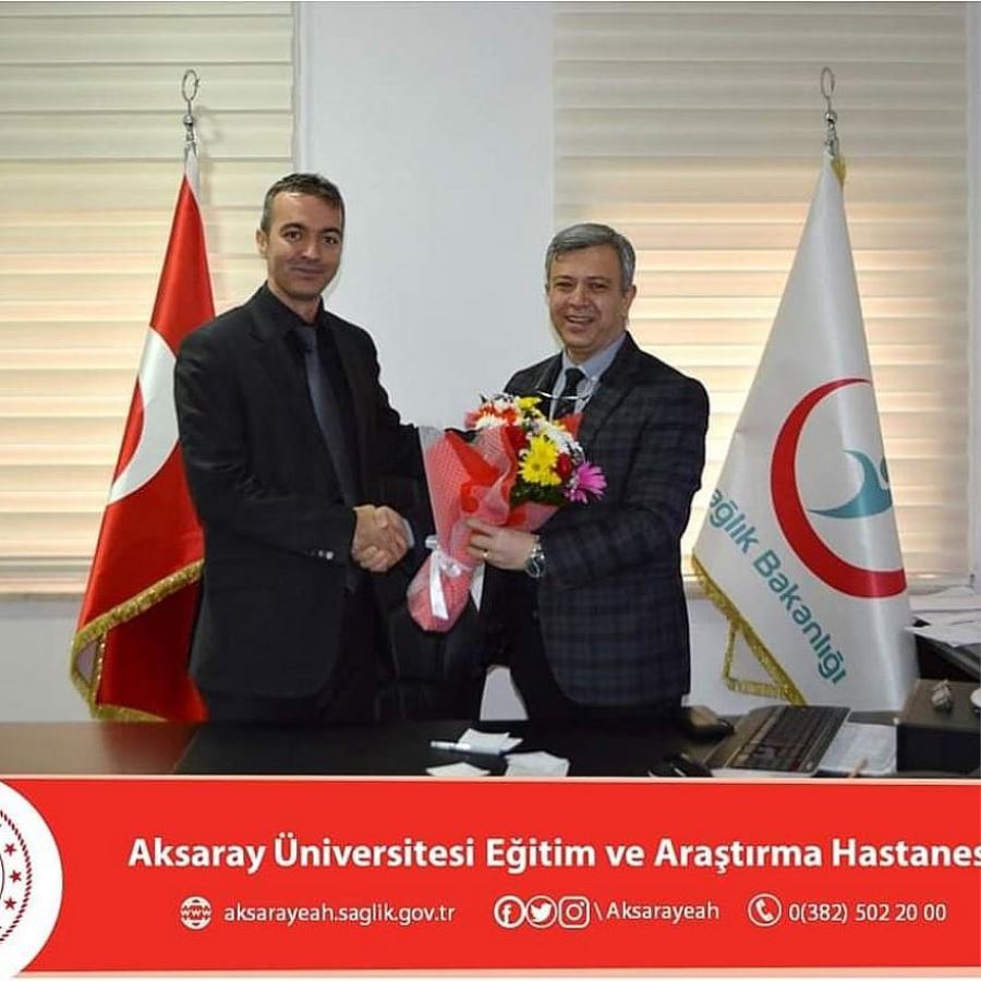 Aksaray Üniversitesi Eğitim ve Araştırma Hastanesi Başhekimi Dr. Öğrt. Üyesi Hüseyin Mutlu görevine başladı
