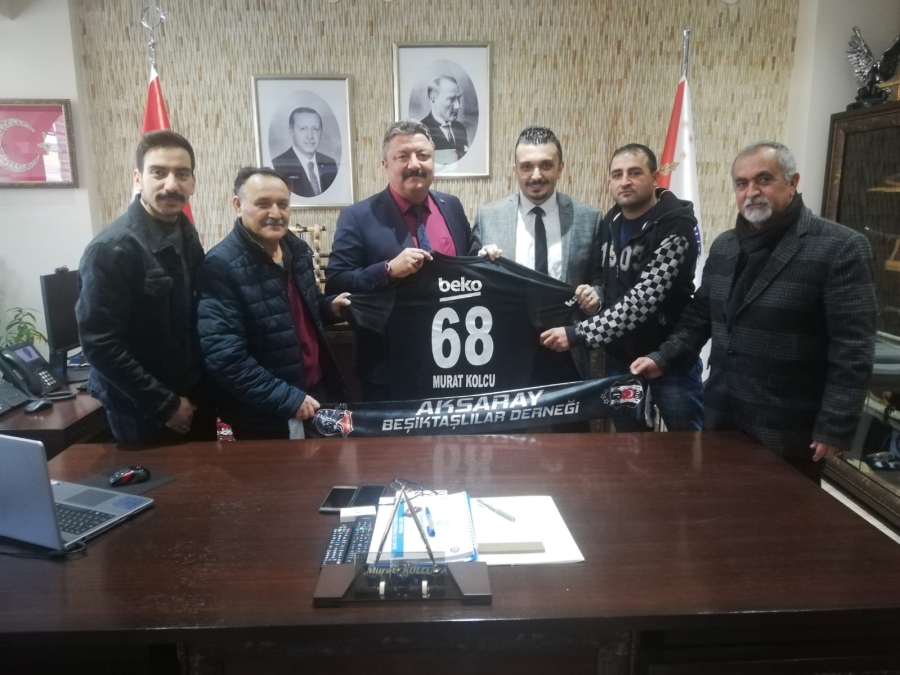 Aksaray Beşiktaşlılar Derneğinden Murat Kolcu’ya ziyaret 