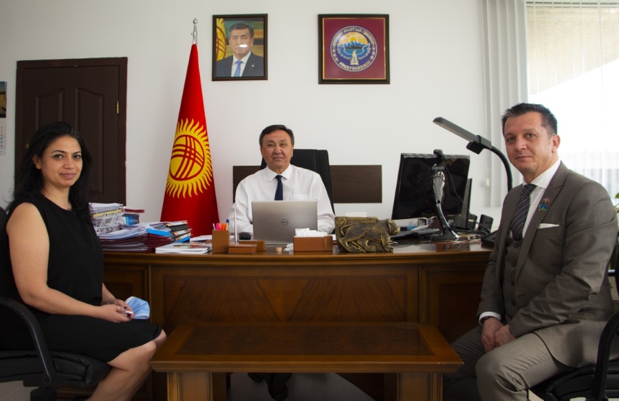 ATAMDER’den Kırgızistan Büyükelçisine ziyaret