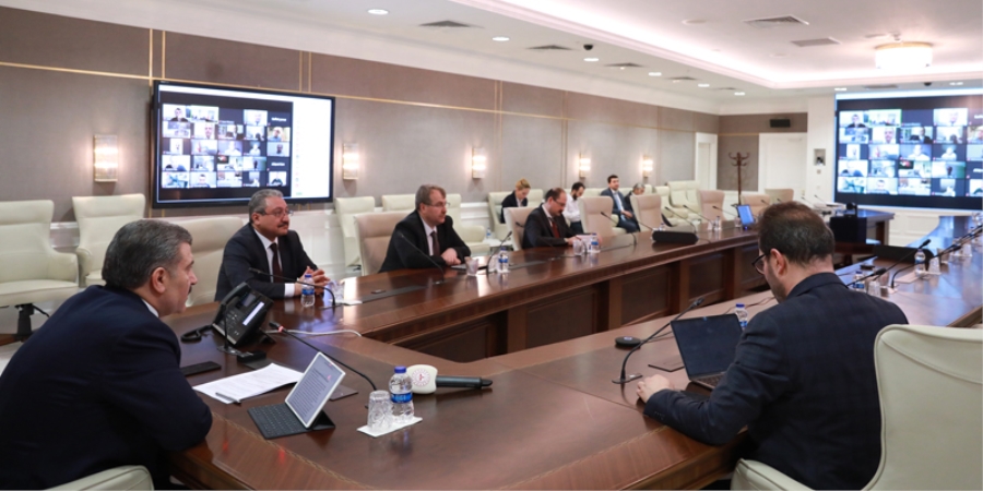 Sağlık Bakanı Fahrettin Koca, 81 İl Sağlık Müdürüyle Telekonferansla Görüştü 