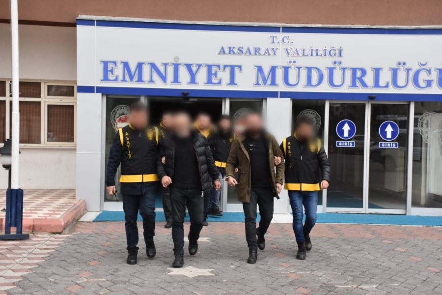 Aksaray Emniyet Müdürlüğü ekipleri tarafından Aksaray Cumhuriyet Başsavcılığının koordinesinde Şubat ayında il merkezi ve ilçelerde suç ve suçlularla mücadelede başarılı operasyonlara imza attı.