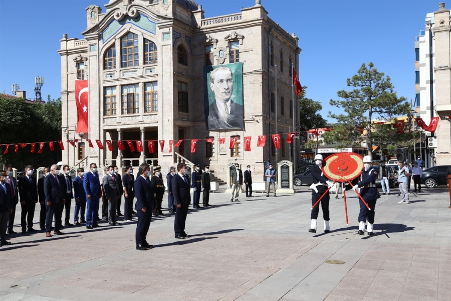 30 Ağustos Zafer Bayramı Kutlama Töreni Aksaray’da 15 Temmuz Milli İrade Meydanında gerçekleştirildi