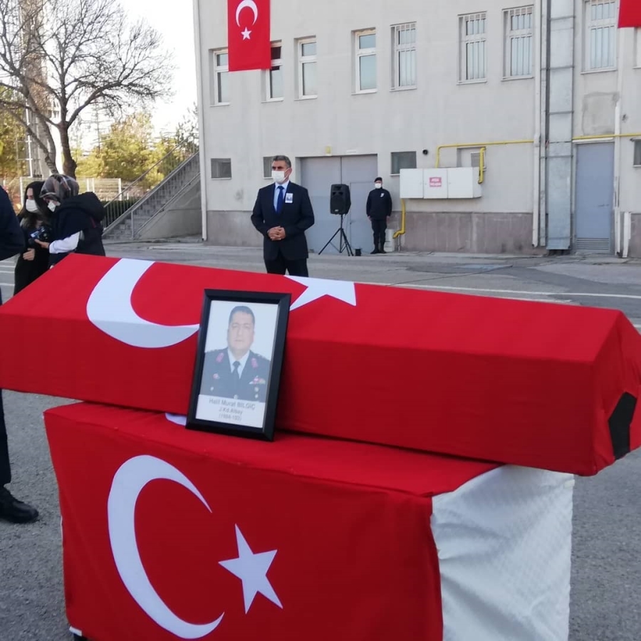Hayatını Kaybeden Merhum  Albay defnedileceği Bursa’ya uğurlandı