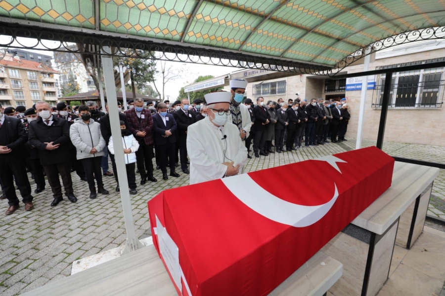Vefat eden Jandarma Albay Halil Murat Bilgiç Dualarla  Ebediyete Uğurlandı