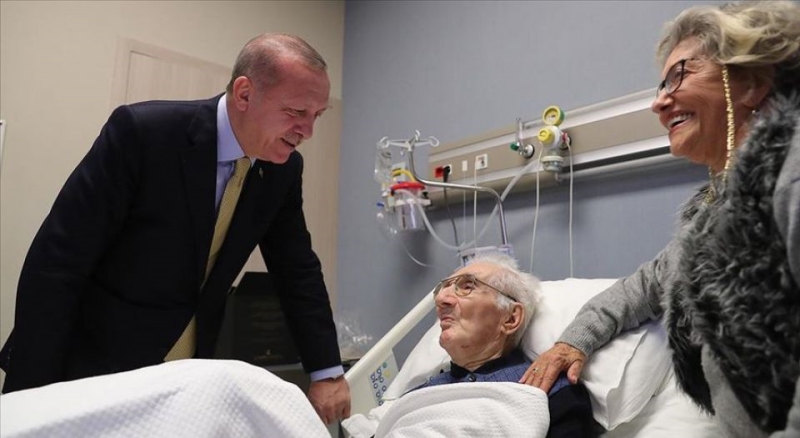 Cumhurbaşkanı Erdoğan, Yavaşça’yı ziyaret etti 
