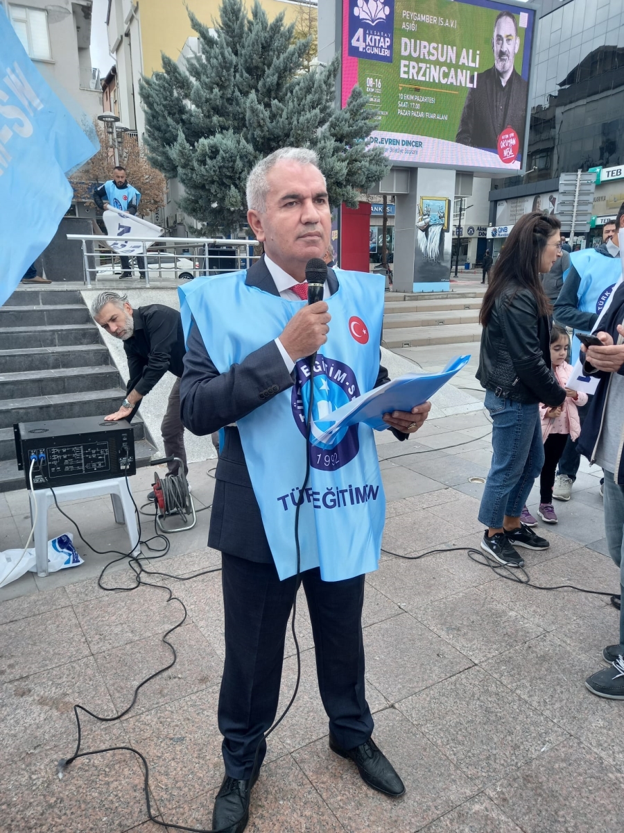 TÜRK EĞİTİM SEN BASIN AÇIKLAMASI