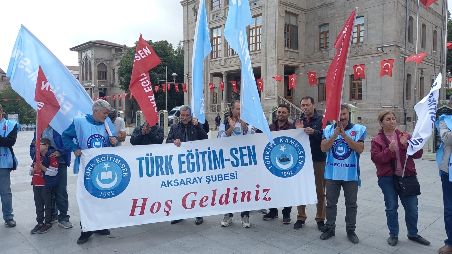 TÜRK EĞİTİM SEN BASIN AÇIKLAMASI