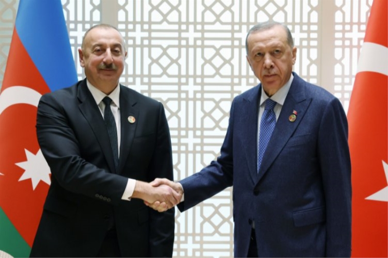 Cumhurbaşkanı Erdoğan, Aliyev ile görüştü