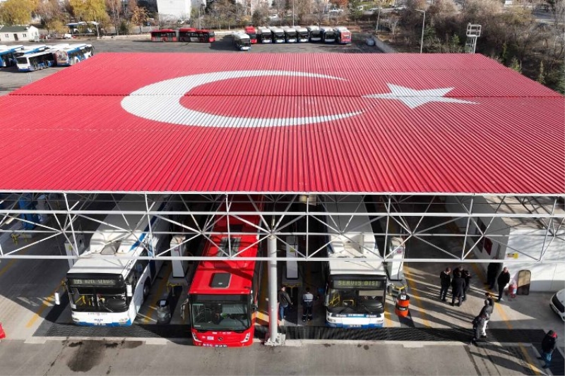 EGO’dan Avrupa’nın en büyük doğal gaz dolum istasyonu