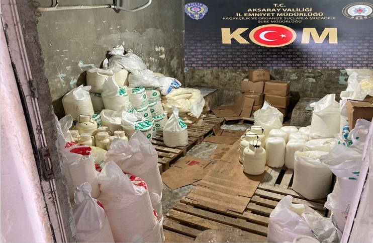 Taşpınar Kasabasında Kaçak Peynir Üretimine  Jandarma Operasyonu
