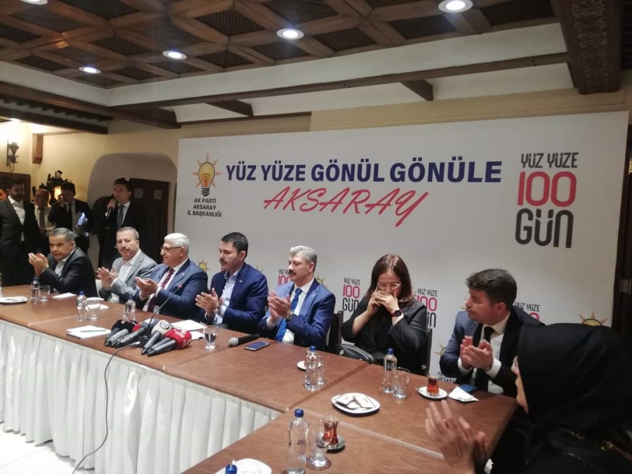 Çevre, Şehircilik ve İklim Değişikliği Bakanı Murat Kurum Aksaray