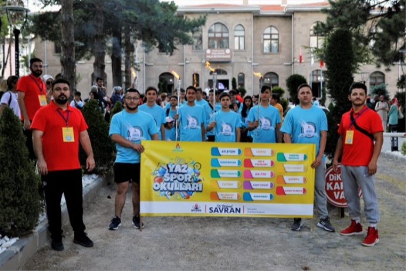 Nevşehir Belediyesi yaz spor okulu açıldı