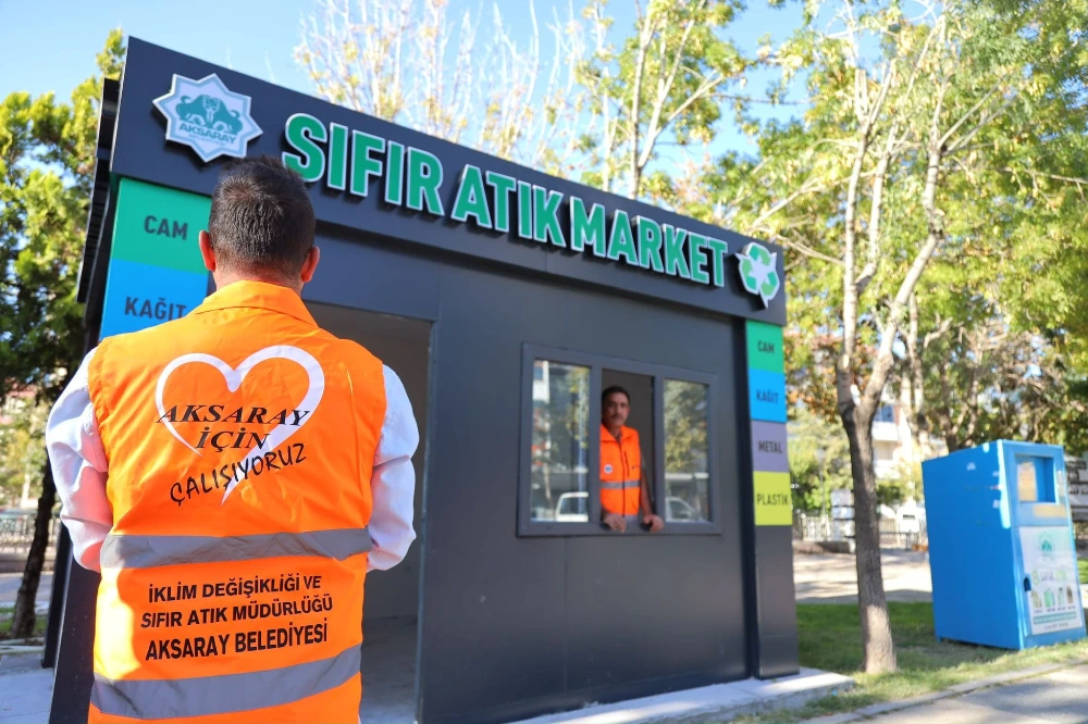 Aksaray Belediyesi Sıfır Atık Market ile Geri Dönüşümde Yenilikçi Adım