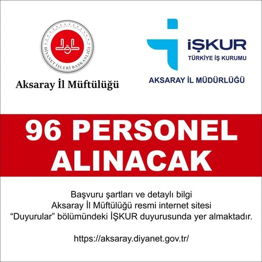 İŞKUR’dan 96 Kişilik İşgücü Uyum Programı Duyurusu