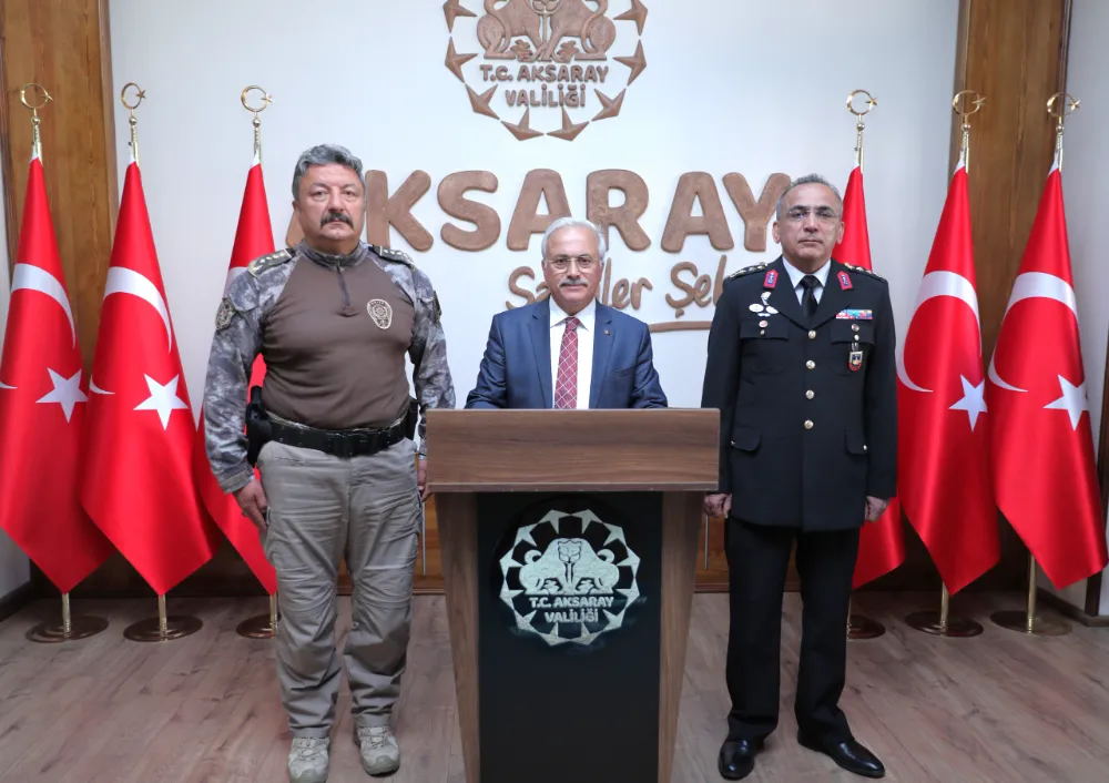 Aksaray Valisi Kumbuzoğlu Aksaray’ın 2024 yılının ilk 4 aylık genel asayiş rakamlarını açıkladı