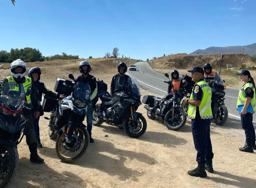 Aksaray’da Motosiklet Denetimleri: 232 Sürücüye Ceza, 35 Motosiklet Trafikten Men Edildi