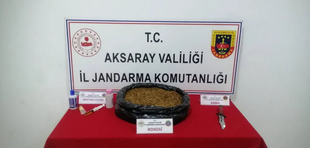 Aksaray İl Jandarma Komutanlığı Uyuşturucu Operasyonunda Başarılı Sonuç Elde Etti