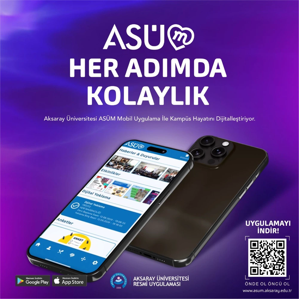 ASÜM HER ADIMDA KOLAYLIK SAĞLIYOR