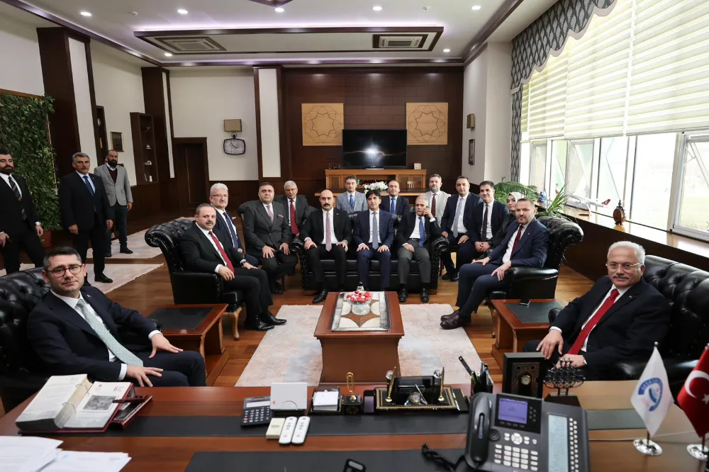 Bakan Yardımcısı Gönüllü’den Aksaray  Üniversitesi’ne ve Teknopark’a ziyaret