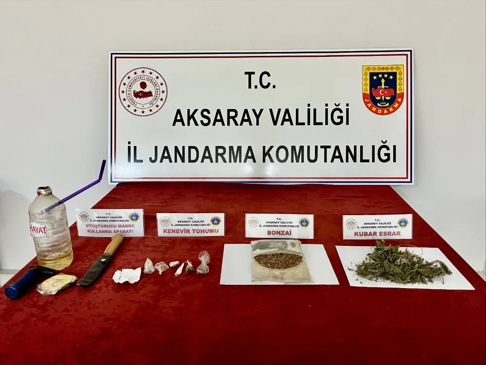 Ortaköy’de Jandarmadan Uyuşturucu Operasyonu!