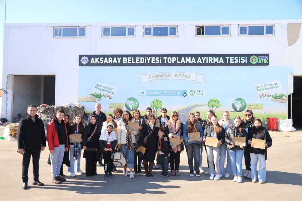 PORTEKİZ VE MAKEDONYA’DAN GELEN ÖĞRENCİLER AKSARAY