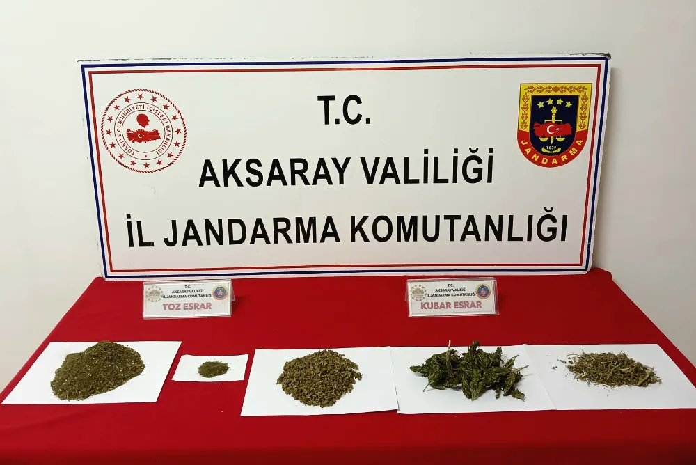 Aksaray’da Uyuşturucu Operasyonu: 1 Şüpheli Tutuklandı