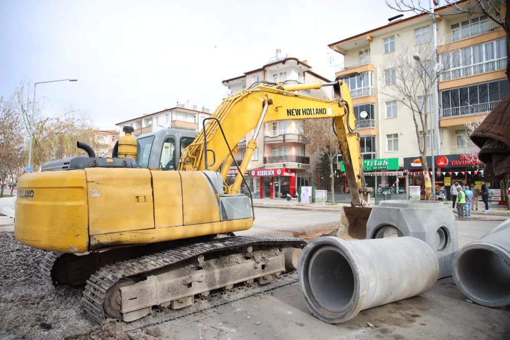 BÜYÜK BÖLCEK CADDESİ DEV ALTYAPI VE ÜST YAPI YATIRIMI İLE MODERN GÖRÜNÜME KAVUŞUYOR