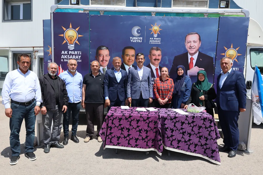 AK PARTİ AKSARAY’DA ÜYE REKORU KIRDI!