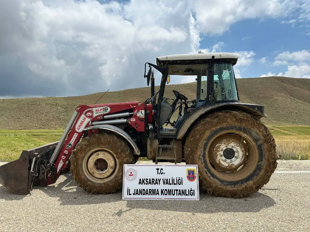 Aksaray’da Traktör Hırsızlığı! Suç Makinesi Şüpheli Tutuklandı, Firari Şüpheli Aranıyor