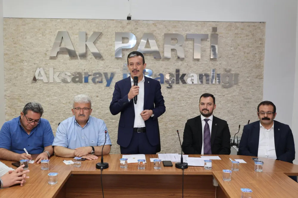 AK PARTİ AKSARAY TEŞKILATINDAN BİRLİK VE KARARLILIK MESAJI