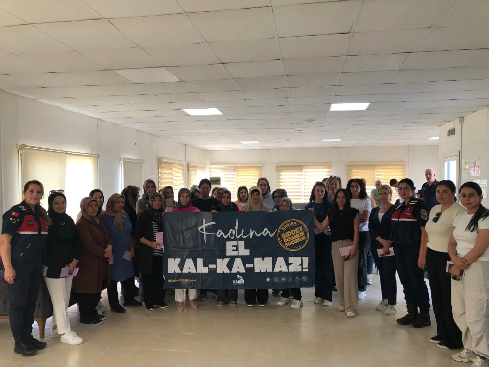 Aksaray Jandarmasından Kadın Personellere KADES Eğitimi