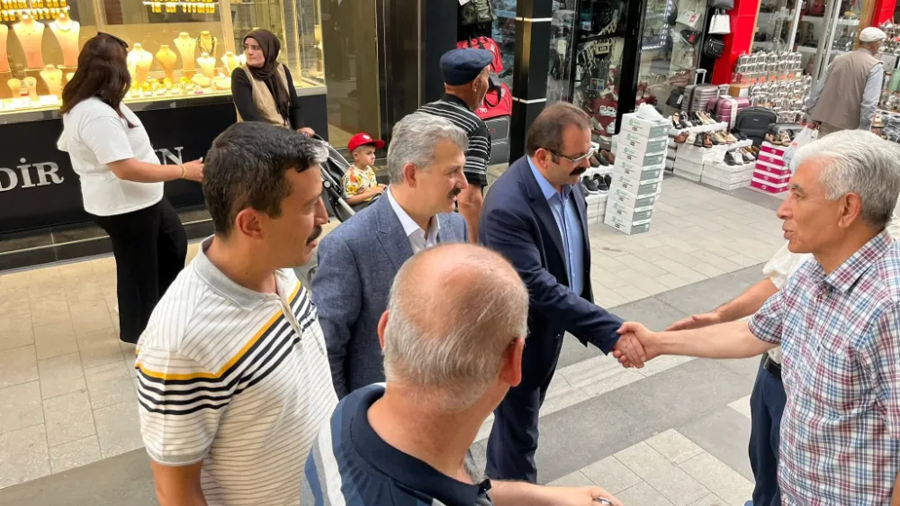 AK Parti Heyeti Saha Ziyaretlerinde