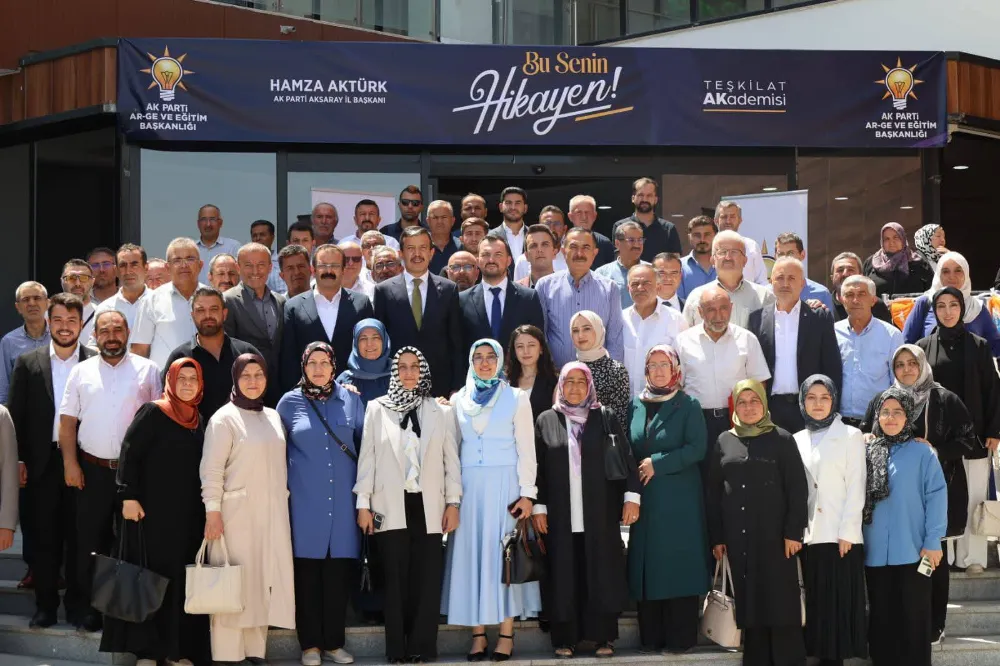 AK PARTİ AKSARAY TEŞKİLAT AKADEMİSİ EĞİTİM PROGRAMI BAŞARIYLA GERÇEKLEŞTİRİLDİ