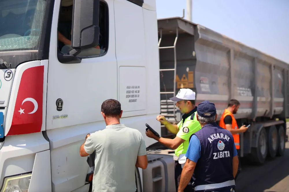 AKSARAY BELEDİYESİ’NDEN HAFRİYAT DENETİMLERİNE SIKI TAKİP