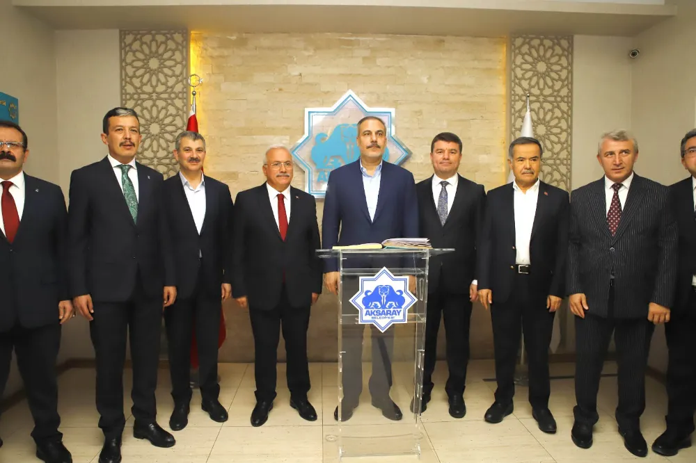 AKSARAY BELEDİYESİ’NİN VİZYON PROJELERİ BAKAN FİDAN’DAN ÖVGÜ ALDI
