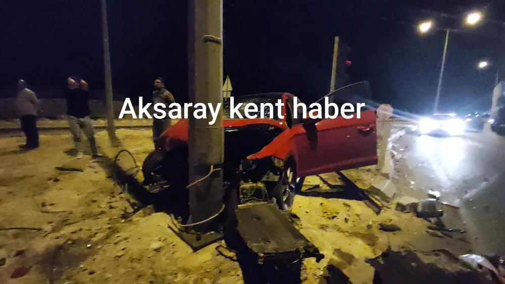Aksaray’da Tır ile Otomobil Çarpıştı: 1 Yaralı