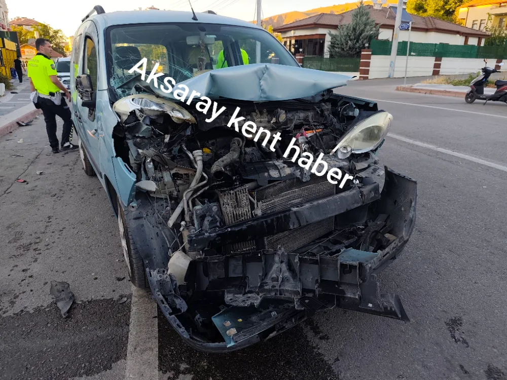 Aksaray’da Zincirleme Trafik Kazası: 1 Yaralı