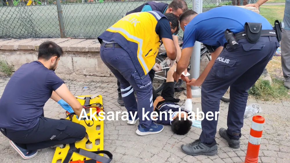 Kılıçarslan Parkı’nda Bisiklet Kazası: 2 Kuzen Yaralandı