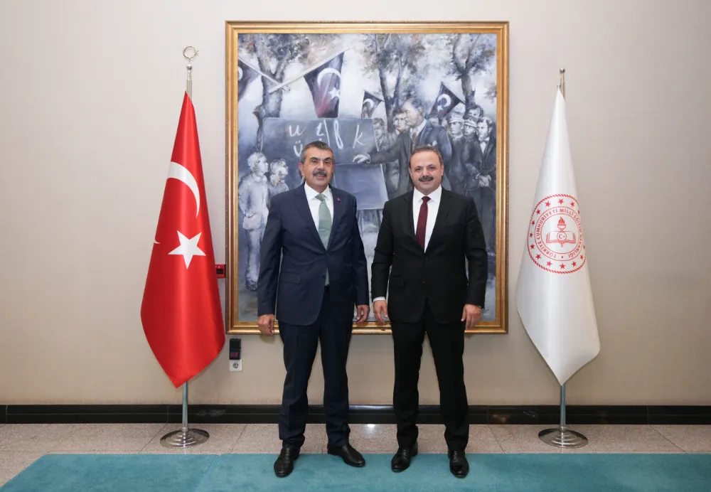ASÜ Rektörü Arıbaş’tan Millî Eğitim Bakanı Yusuf Tekin’e ziyaret