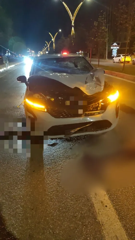 Otomobilin Çarptığı Yaya Hayatını Kaybetti