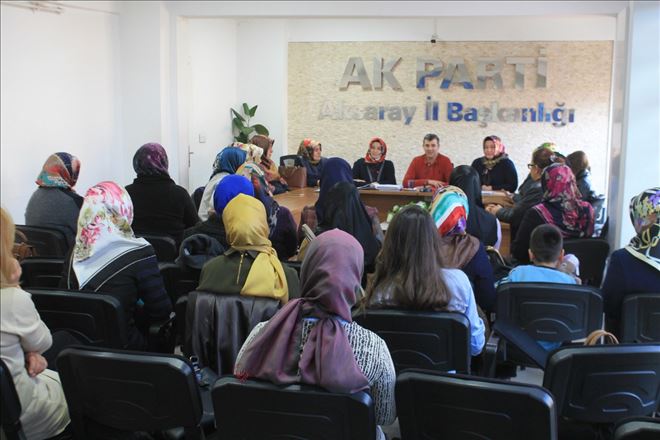Başkan Altınsoy, Kadın Kolları İle Toplantıda Buluştu