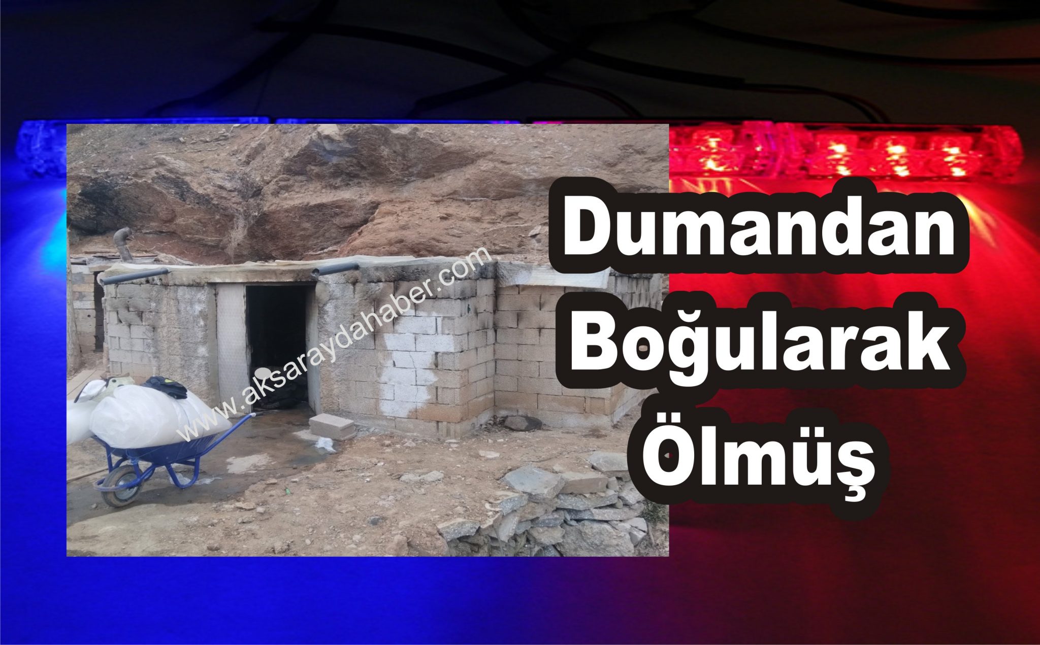 Dumandan Boğularak Ölmüş!!!