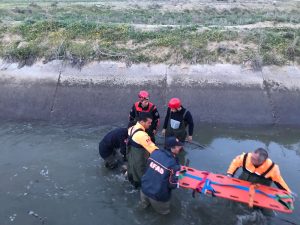 Su Kanalında Kaybolan Gencin Cesedi Topakkaya?da Bulundu