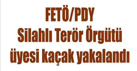 FETÖ/PYD silahlı Terör örgüt üyesi aksarayda yakalandı