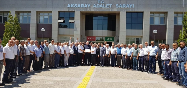 Aksaray MHP Milletvekili Ramazan Kaşlı Mazbatasını aldı