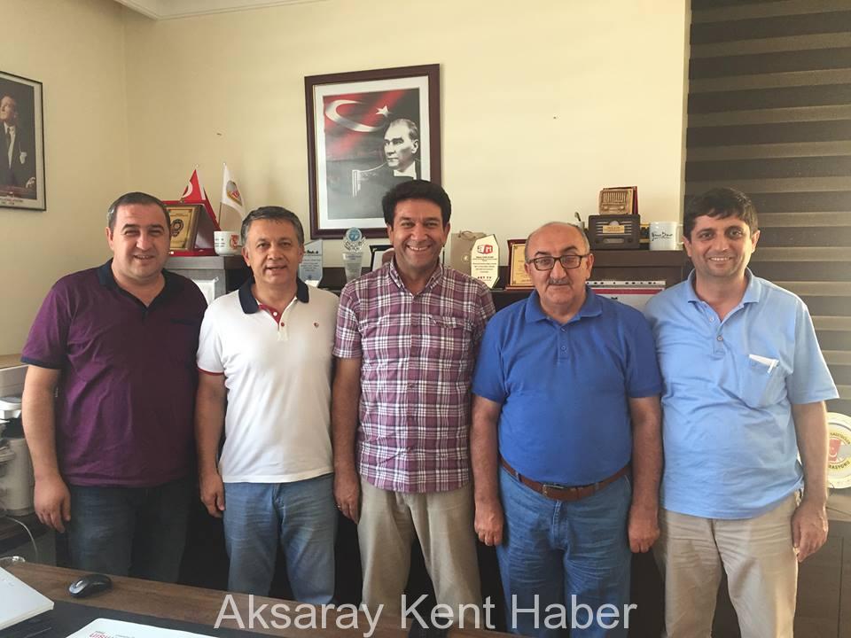 Türkiye Gazeteciler Federasyonun`Dan A.G.C, Ye Ziyaret