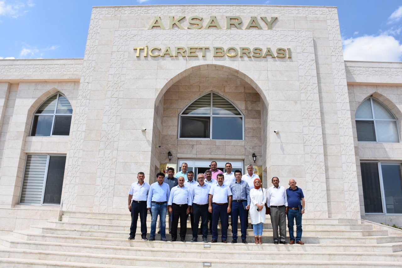 BÖLGENİN KANAAT ÖNDERLERİ İL GENEL MECLİS ÜYELERİ BORSAYI ZİYARET ETTİ