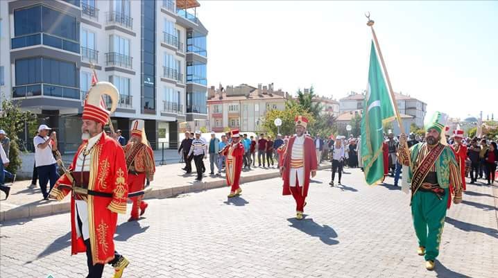 Aksaray Da Festival İçin KORTEJ YÜRÜYÜŞÜ YAPILDI