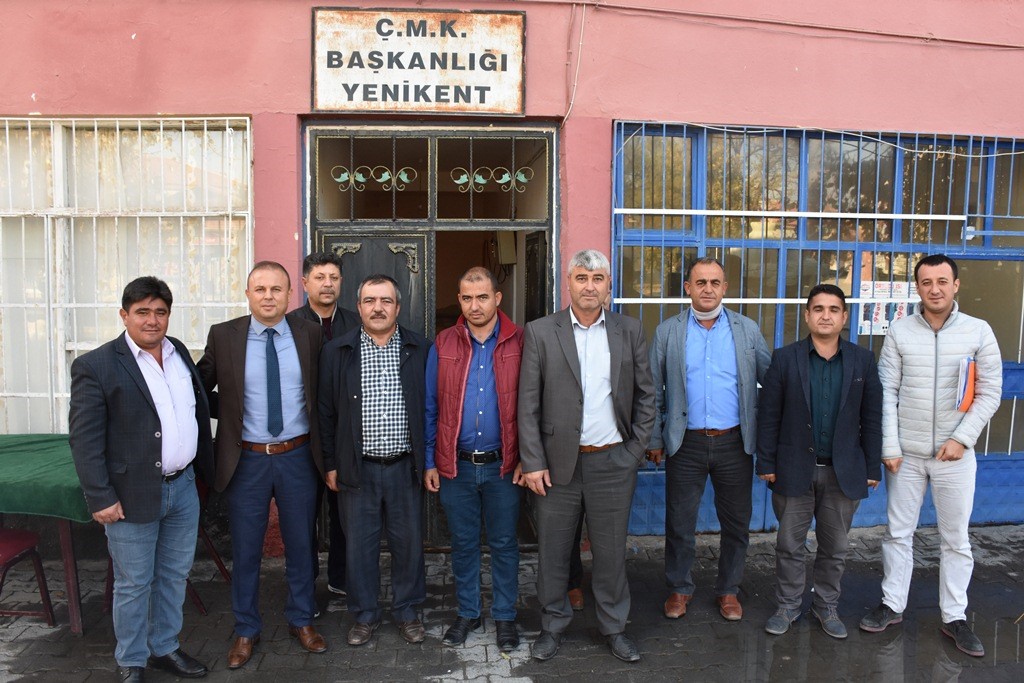 İl Müdürü Bülent Saklav Yenikent Çiftçi Mallarını Koruma Başkanlığını ziyaret etti
