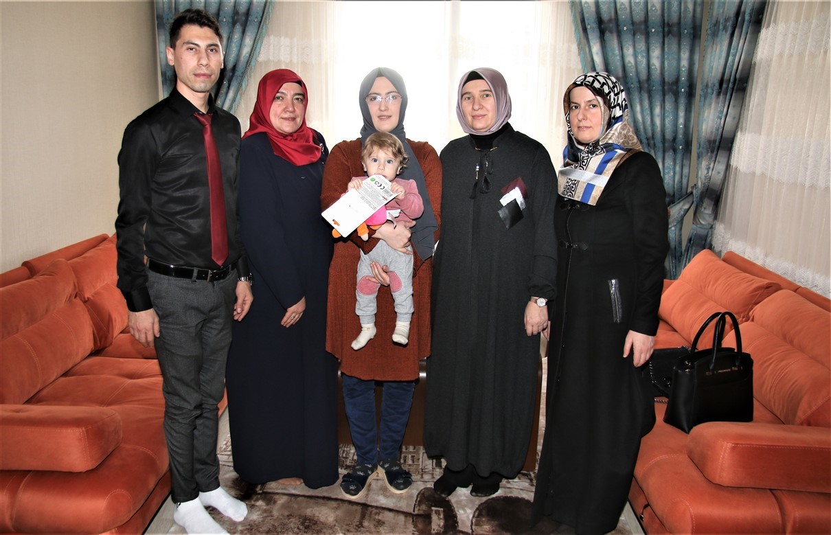 Aksaray `da Gazi ve Şehit ailelerine ziyaret
